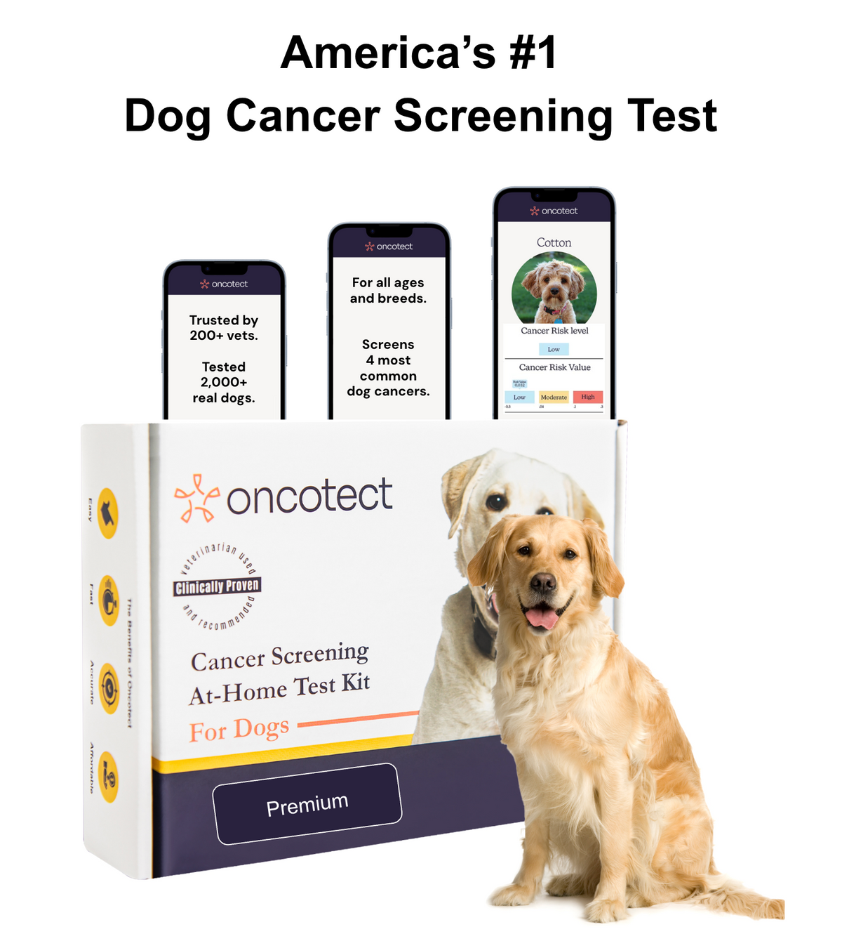 Oncotect At-Home Dog Cancer Screening Test by Oncotect, Fast & Accurate Results ...